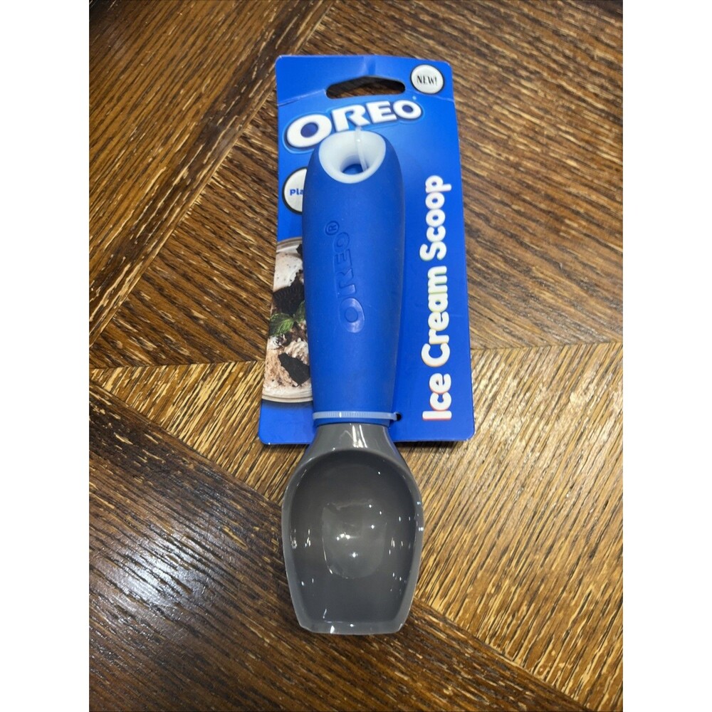 New Oreo Ice Cream Scoops Plastic Blue Handle